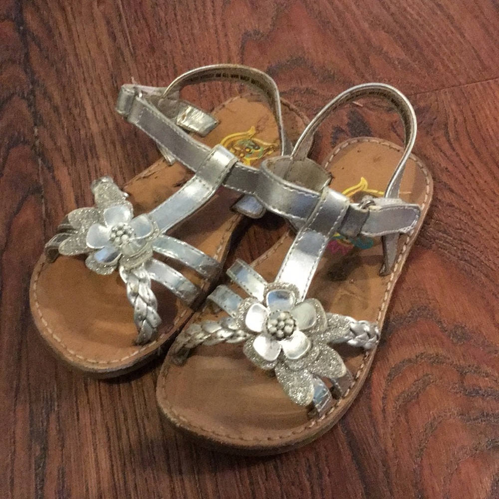 Silver Sandals
